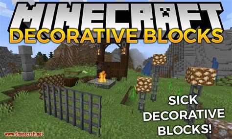 minecraft pallisade|decoration blocks minecraft mod.